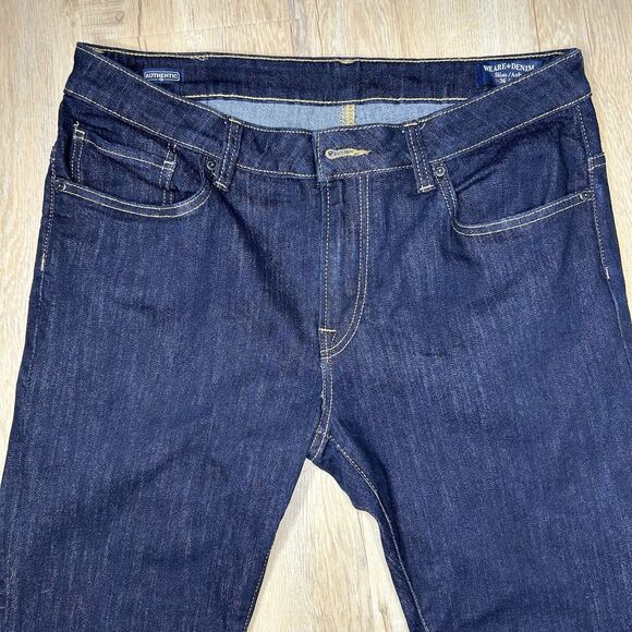 Buffalo Jeans Mens Size 36x32 Blue Denim Pants Slim  Ash - Picture 3 of 9